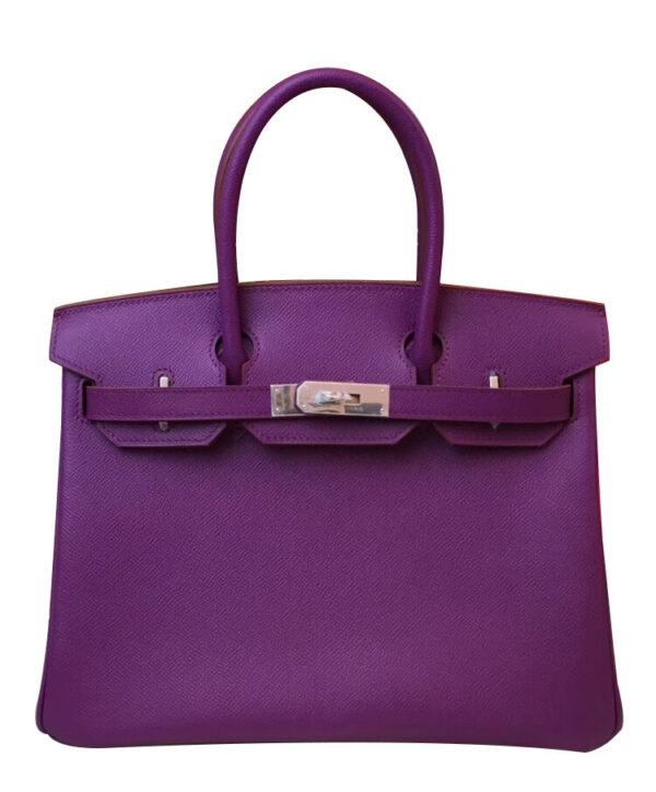 Hermes Birkin 30 Epsom Leather Purple