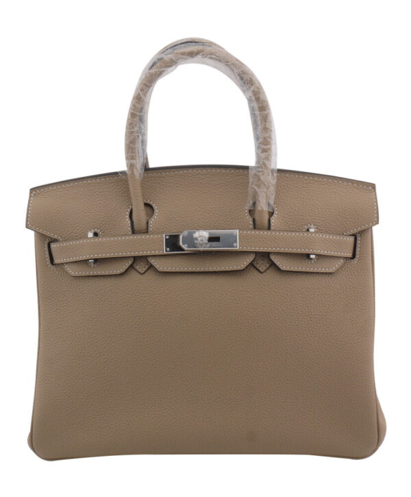 Hermes Birkin 30 Bag Togo Leather Gray