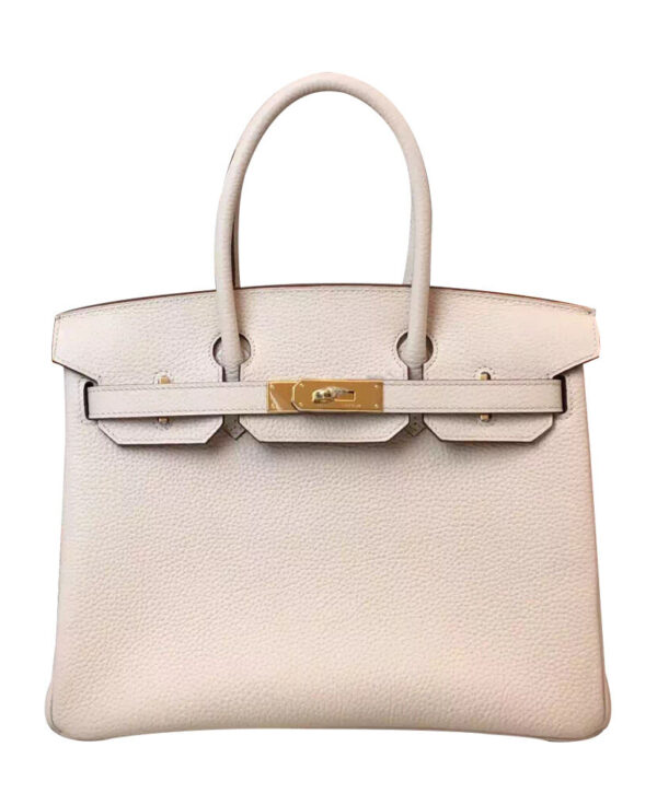 Hermes Birkin 35 Bag Togo Leather Cream