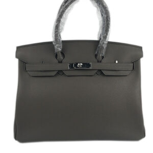 Hermes Birkin 35 Bag Togo Leather Gray