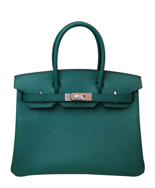 Hermes Birkin 35 Epsom Leather Paon Phw Green