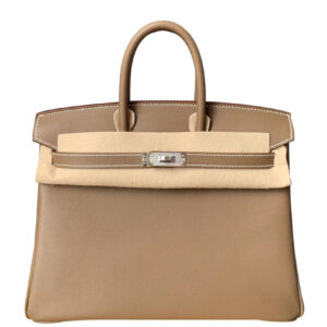 Hermes Birkin 25 Swift Leather Gray