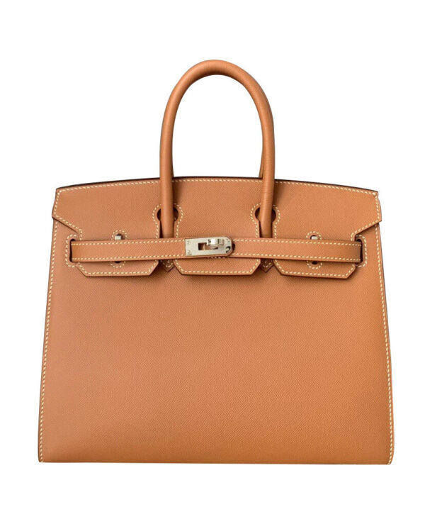 Hermes Birkin 25 Bronze Epsom Light Coffee