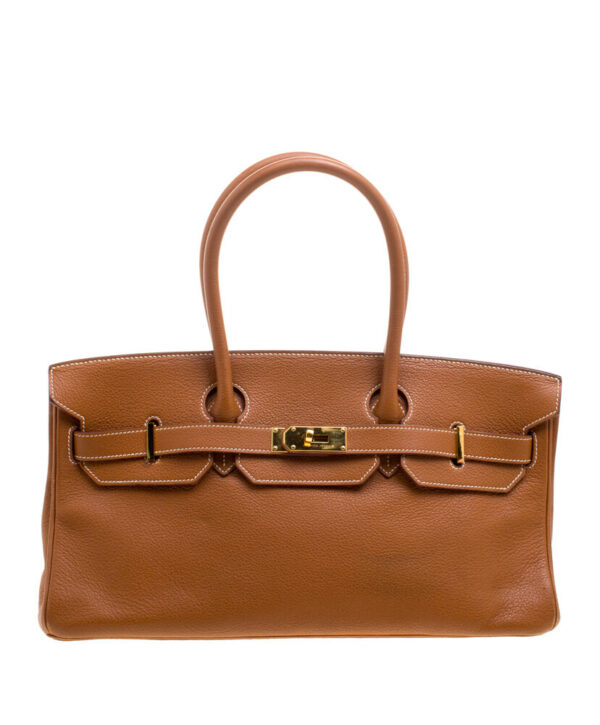 Hermes Birkin 42 Togo Handbag Coffee