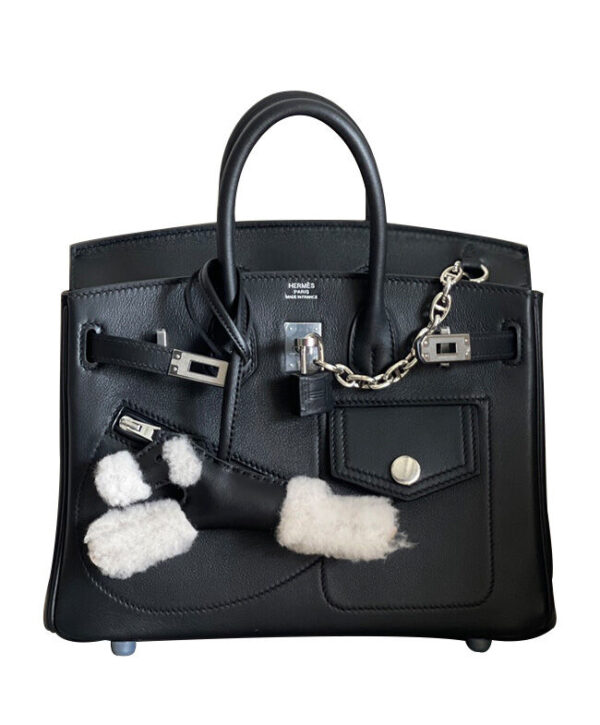 Hermes Birkin 25 Limited Edition Rock Black