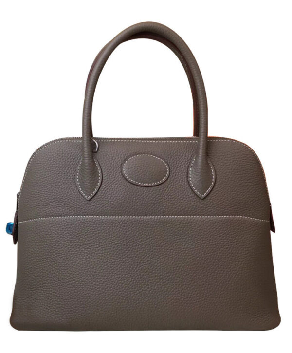 Hermes Bolide 31 Togo Leather Gray