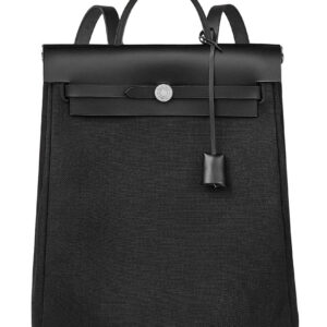 Hermes Herbag A Dos Zip Retourne Backpack Black