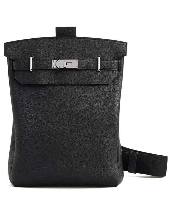 Hermes Hac a Dos PM Backpack H083589 Black