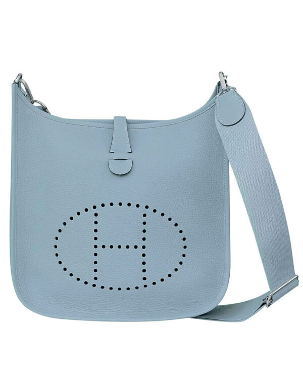 Hermes Evelyne III 29 Bag Light Blue