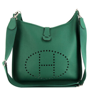 Hermes Evelyne III 29 Bag Green