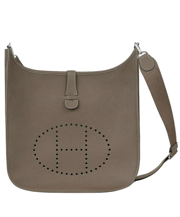 Hermes Evelyne III 29 Bag Gray