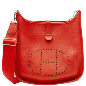 Hermes Evelyne III 29 Bag Red