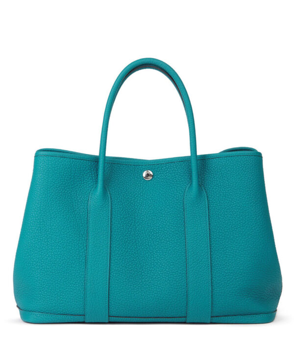 Hermes Garden Party 36 Bag Blue