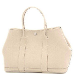 Hermes Garden Party 36 Bag Cream