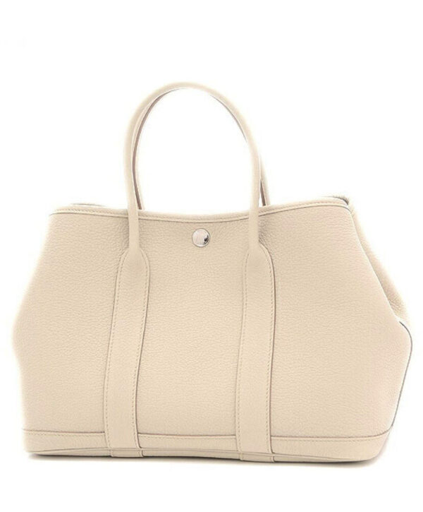 Hermes Garden Party 36 Bag Cream