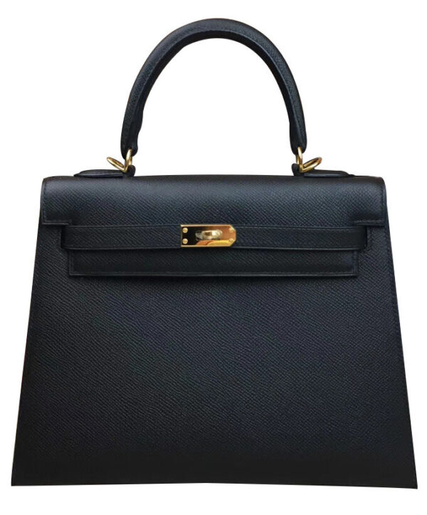 Hermes Kelly Bag 28 Epsom Leather Black