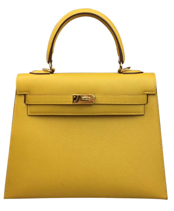 Hermes Kelly Bag 28 Epsom Leather Yellow