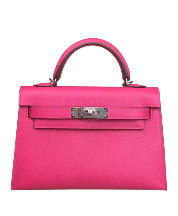 Hermes Kelly Bag 19 Epsom Leather Peachblow