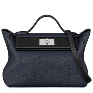 Hermes Sac 24/24 Bag Dark Blue