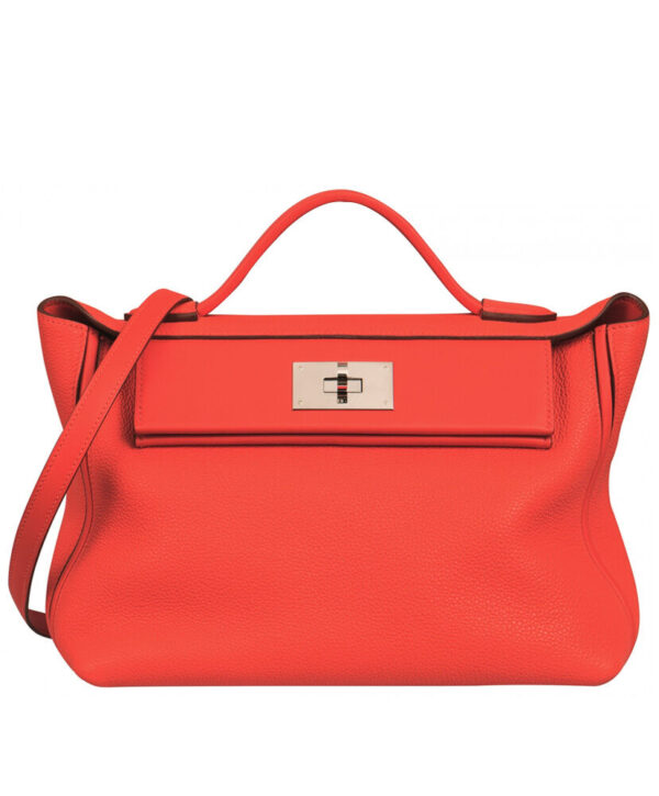 Hermes Sac 24/24 Bag Red