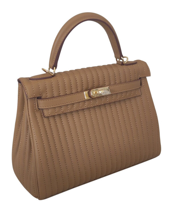 Hermes Mille Gateaux Kelly Swift 25 Coffee