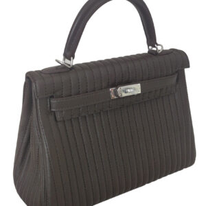 Hermes Mille Gateaux Kelly Swift 25 Dark Coffee