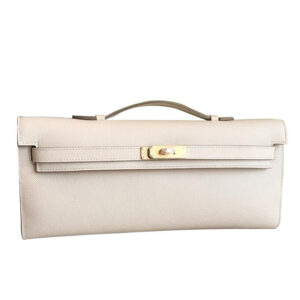 Hermes Kelly Cut Rouge H Cream