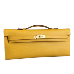 Hermes Kelly Cut Rouge H Yellow