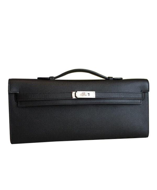 Hermes Kelly Cut Rouge H Black