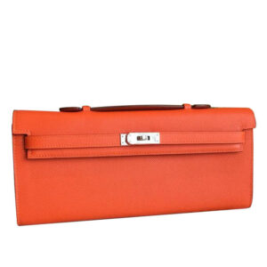 Hermes Kelly Cut Rouge H Orange