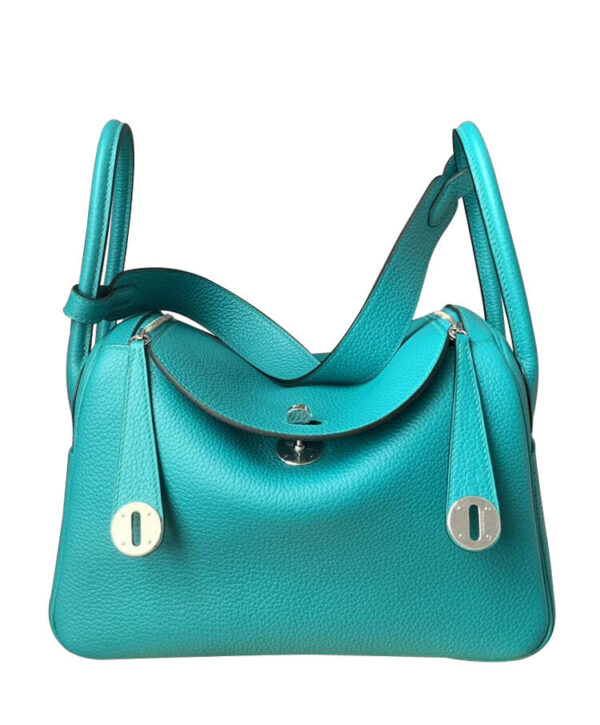 Hermes Linda Bag 26 Togo Leather Light Green