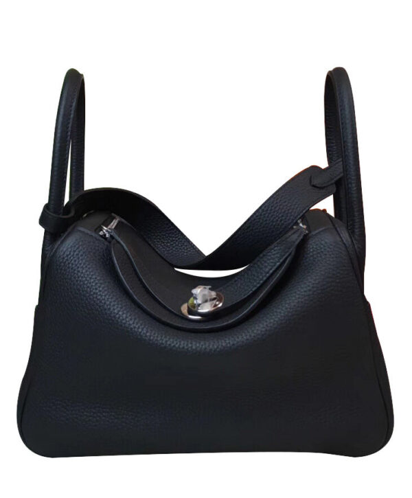 Hermes Linda Bag 26 Togo Leather Black