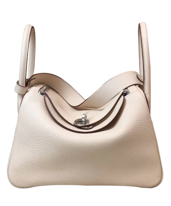 Hermes Linda Bag 26 Togo Leather Cream