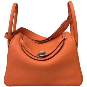 Hermes Linda Bag 26 Togo Leather Orange