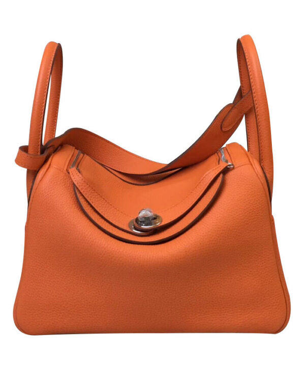 Hermes Linda Bag 26 Togo Leather Orange