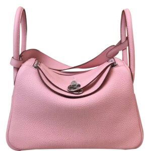 Hermes Linda Bag 26 Togo Leather Pink