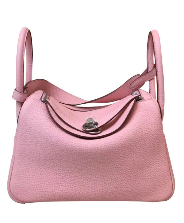 Hermes Linda Bag 26 Togo Leather Pink