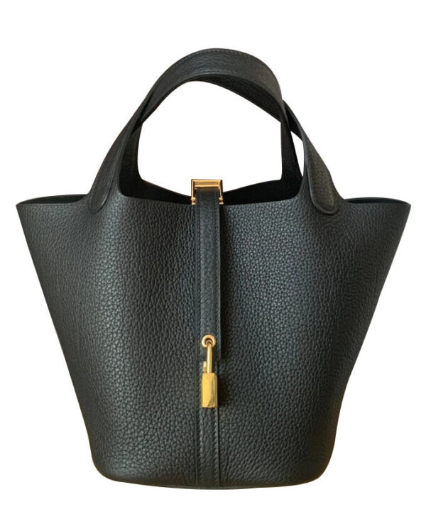 Hermes Picotin Lock Bag 22cm Black