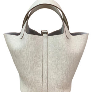 Hermes Picotin Lock Bag 22cm Cream