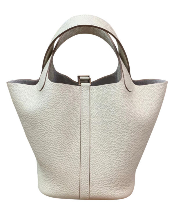 Hermes Picotin Lock Bag 22cm Cream