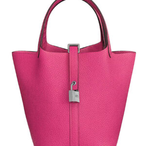 Hermes Picotin Lock Togo Bag 18cm Peachblow