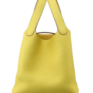 Hermes Picotin Lock Togo Bag 18cm Yellow