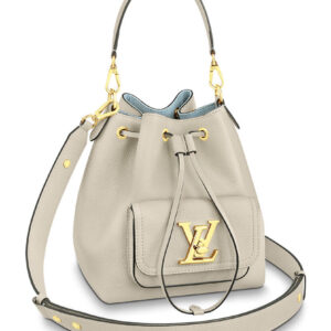 Louis Vuitton Lockme Bucket Bag M57687 M57689 Cream