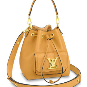 Louis Vuitton Lockme Bucket Bag M57687 M57689 Light Coffee