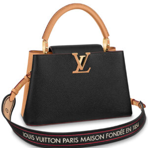 Louis Vuitton Capucines MM M58608 M58610 Black