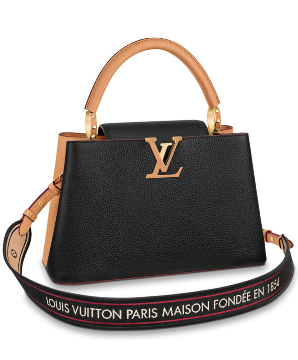 Louis Vuitton Capucines MM M58608 M58610 Black