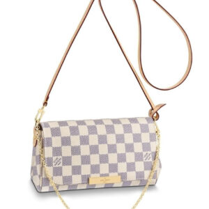 Louis Vuitton Damier Eva Clutch N41277 White