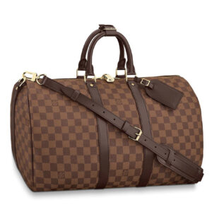 Louis Vuitton Keepall 45 With Shoulder Strap N41428 Brown