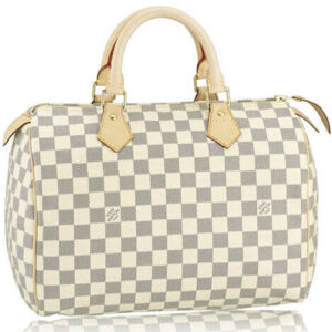 Louis Vuitton Damier Canvas Speedy N41535 White