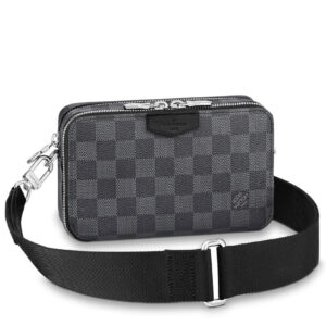 Louis Vuitton Alpha Wearable Wallet N60418 Black